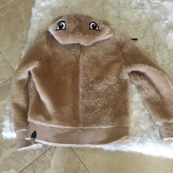 Coach Shearling Monster jacket size XL UNISEX New oversized $3200